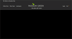 Desktop Screenshot of mypassiongreen.com
